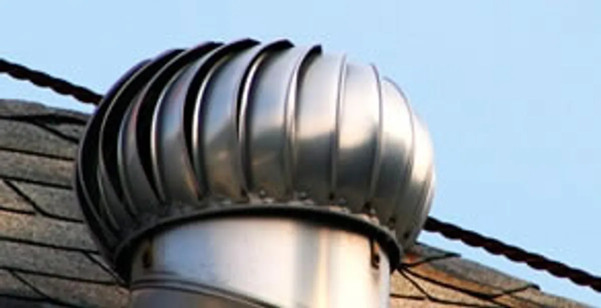 attic fan installation services with professionally installed roof ventilation unit in Grand Rapids, MI