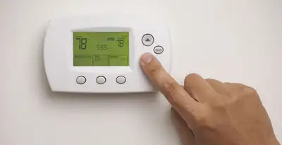 Digital thermostat installation with precise temperature programming in Grand Rapids, MI