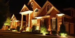 electrician services providing professional exterior electrical lighting in Grand Rapids, MI