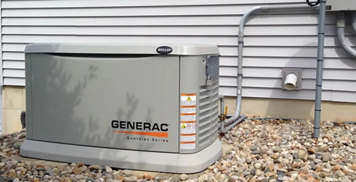 generator installation service featuring outdoor standby generator setup by licensed electricians in Grand Rapids, MI