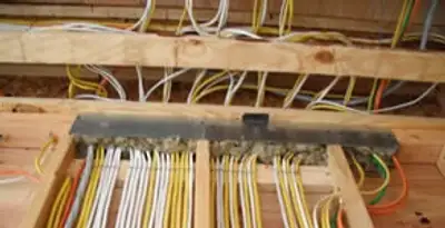 new construction wiring services with organized electrical rough-in performed by licensed electricians in Grand Rapids, MI